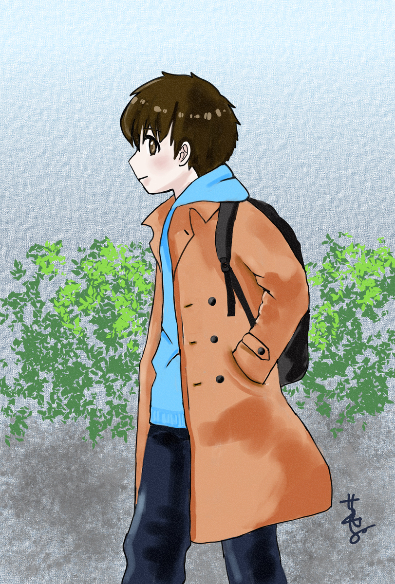 🧥コートで外出🧥