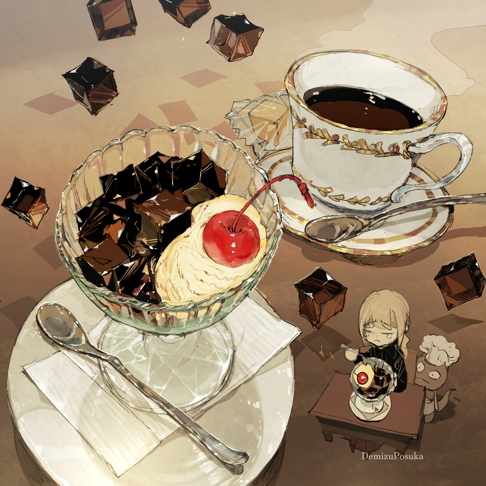 我慢の限界コーヒーゼリー