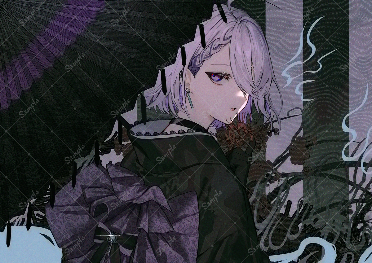 朔夜トバリ様グッズイラスト