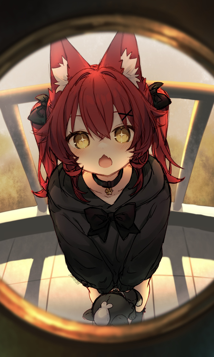 ドアを開けて