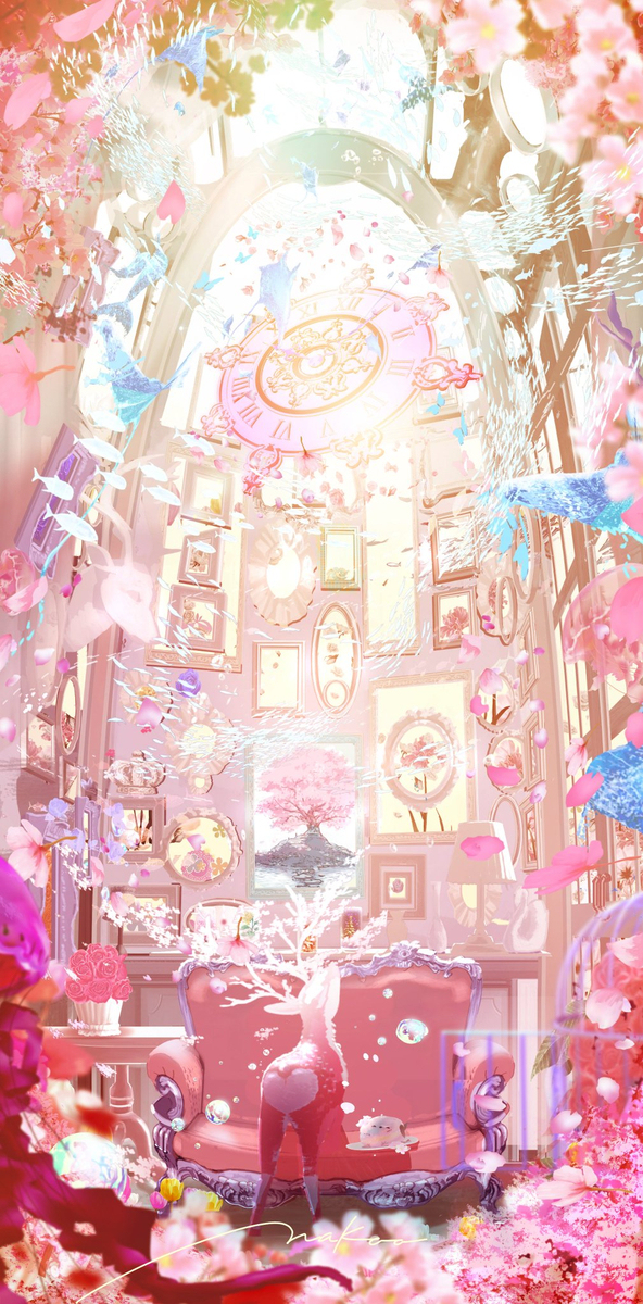 ひみつの桜色の部屋