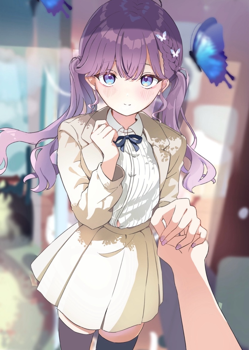 『手を引っ張らなかったら、許さないんだから…//!』