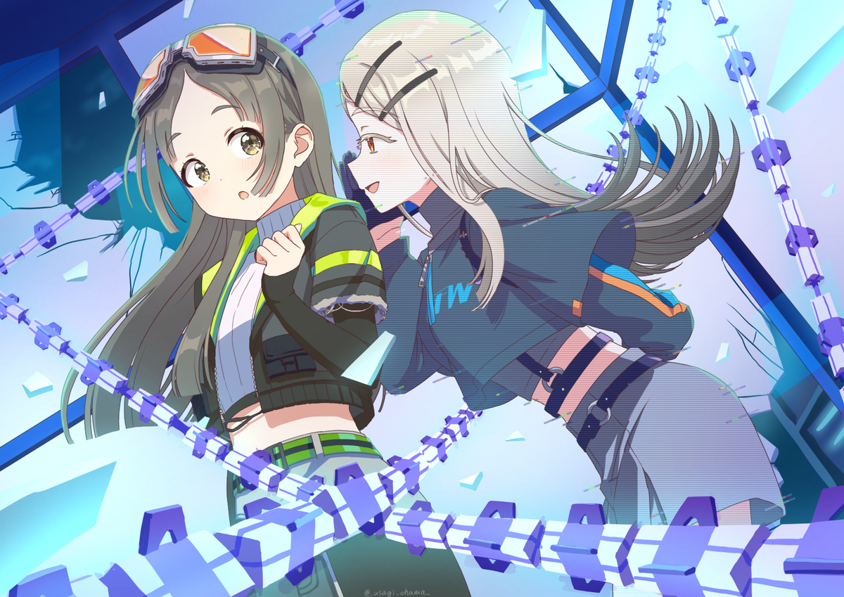 千奈とヒロ
