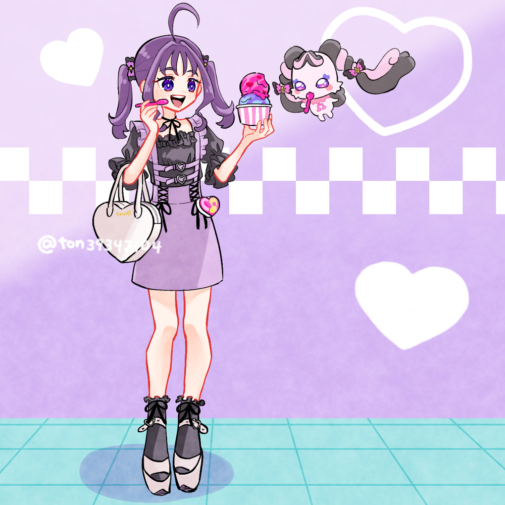 🖤💜🍨