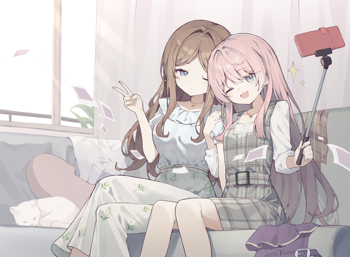 ansy “はい、チーズ！”