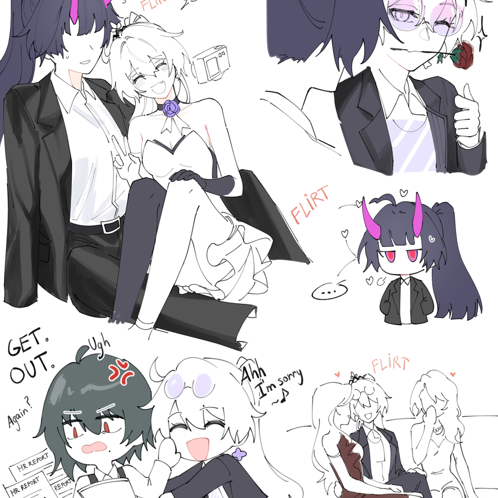 Your complicated flirty boss