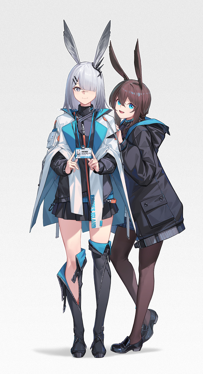 小黑兔小白兔