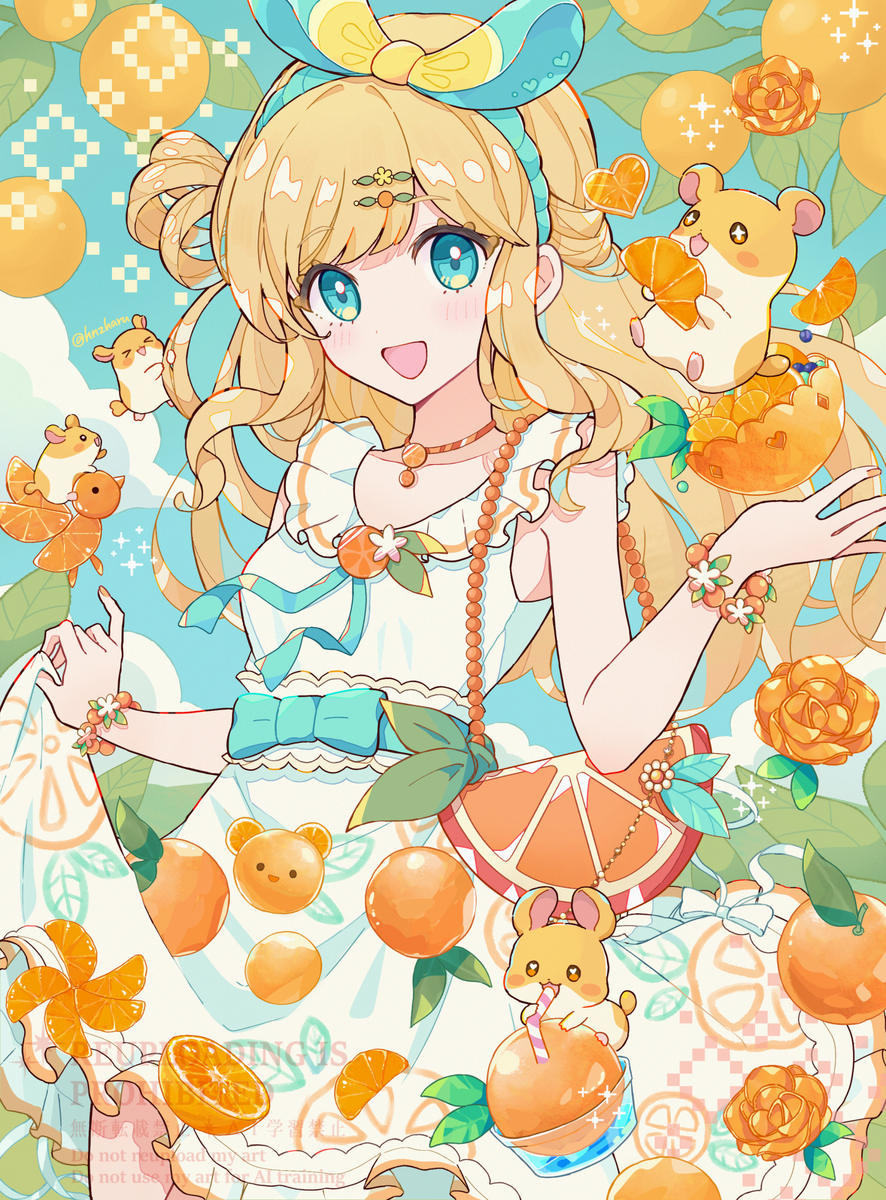 【オリジナル】Orange Girl🍊🐹🧡
