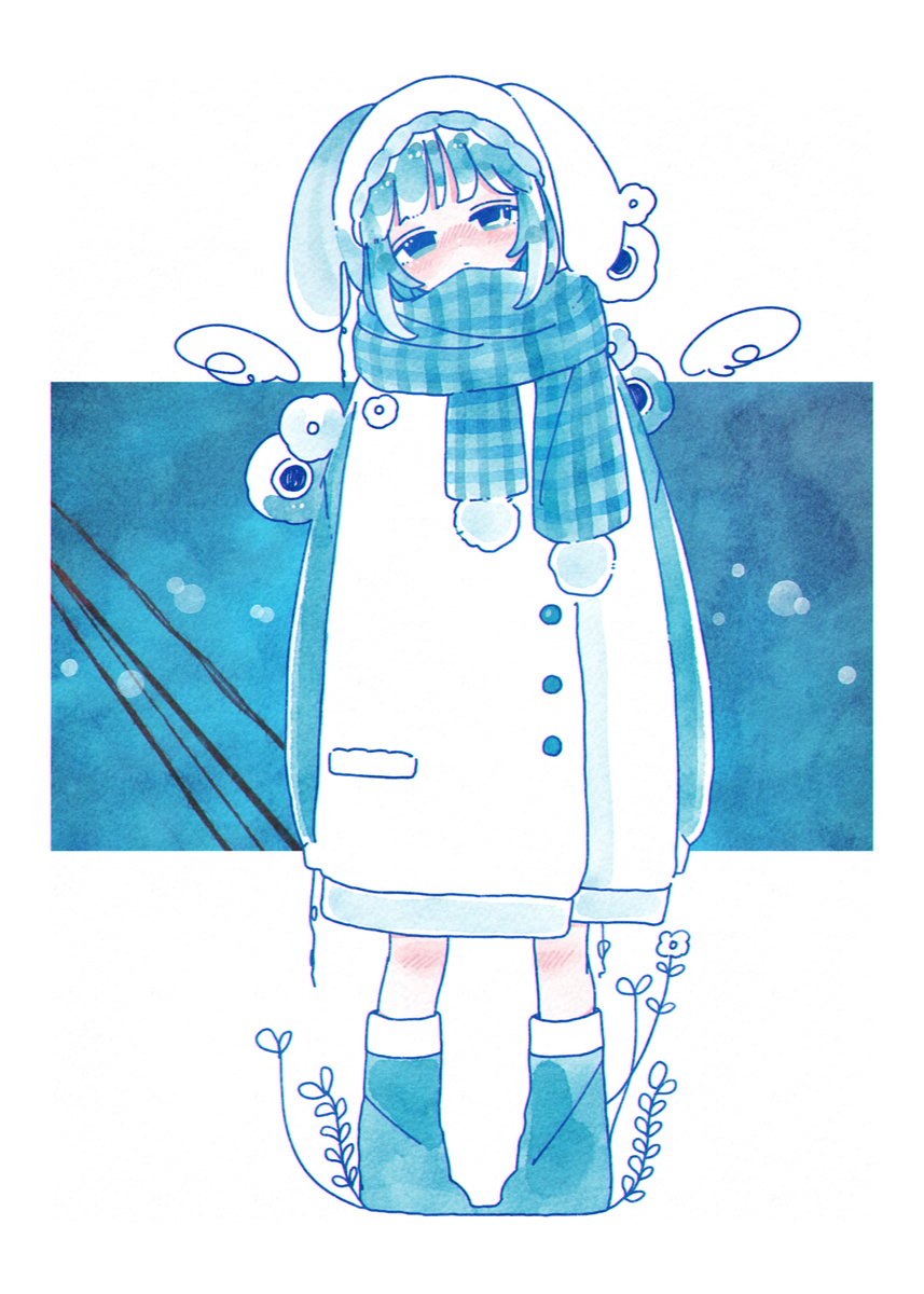 もふもふマフラー