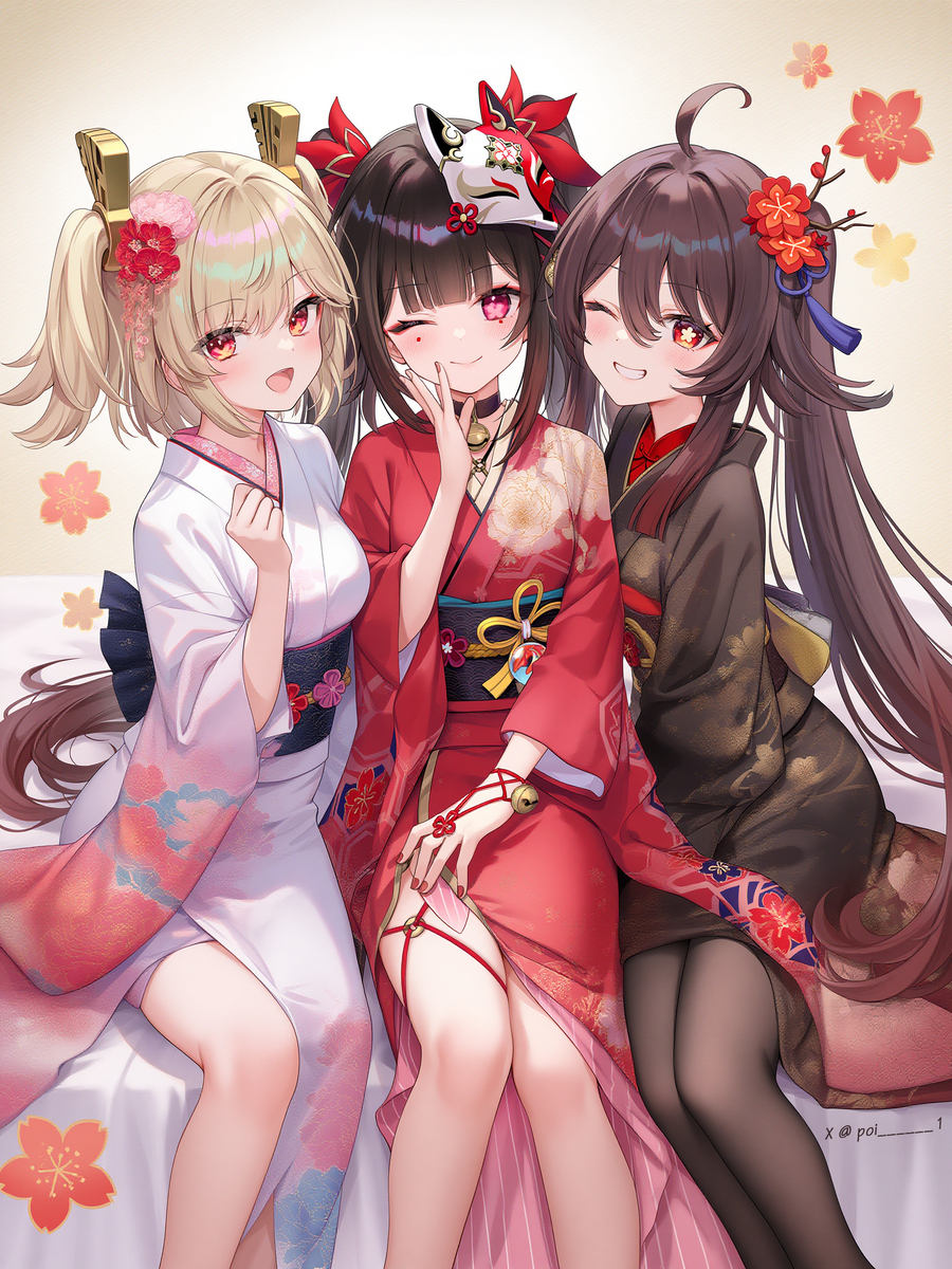 柏妮思与花火与胡桃