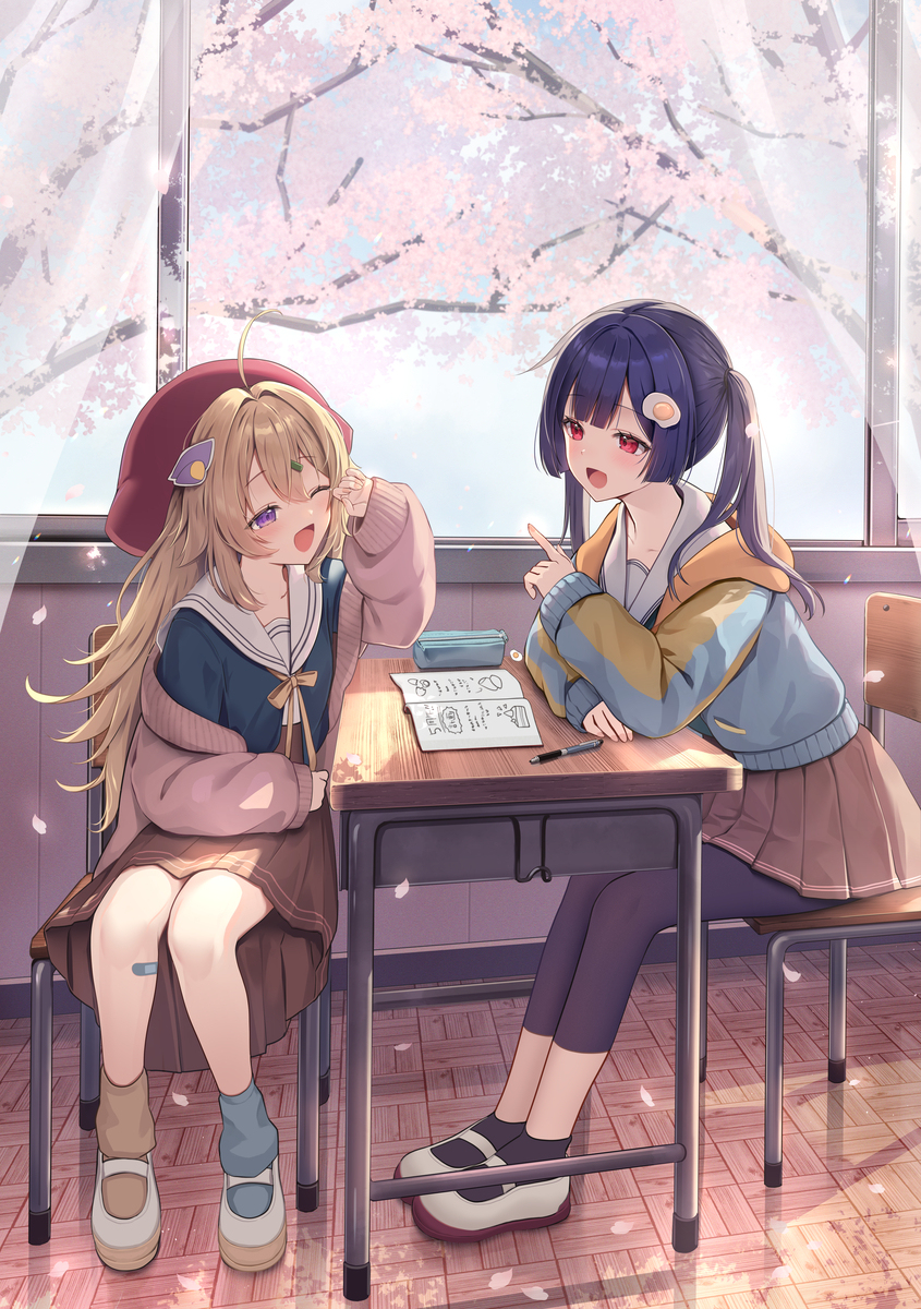 なるはる様5周年イラスト