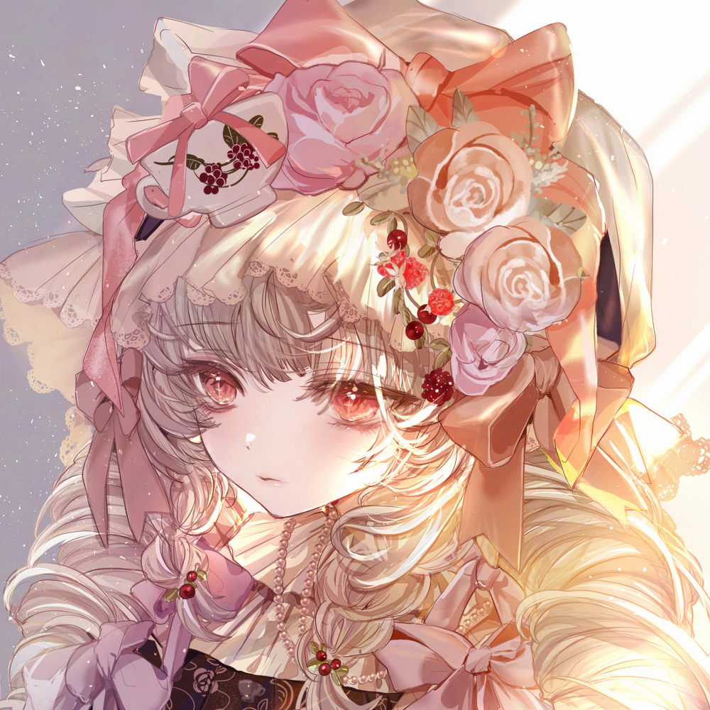 春のローズベリーティーコーデ