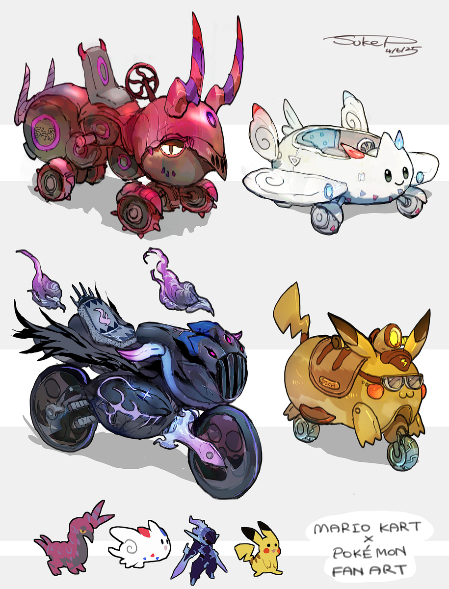 ポケモン x マリオカート