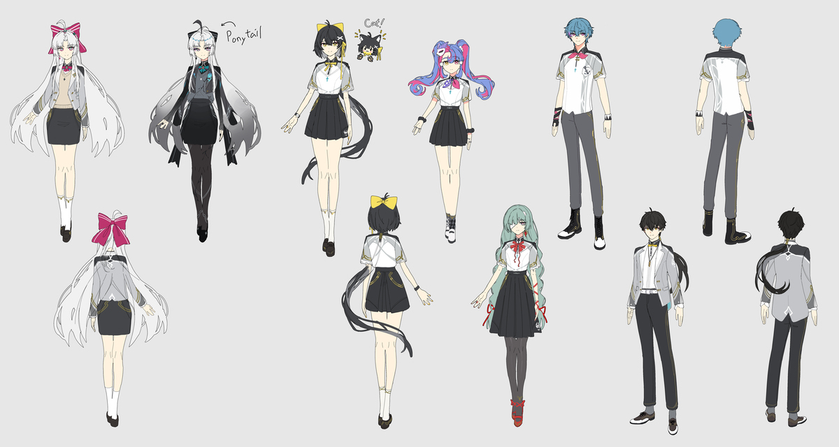 リナシータ学園制服