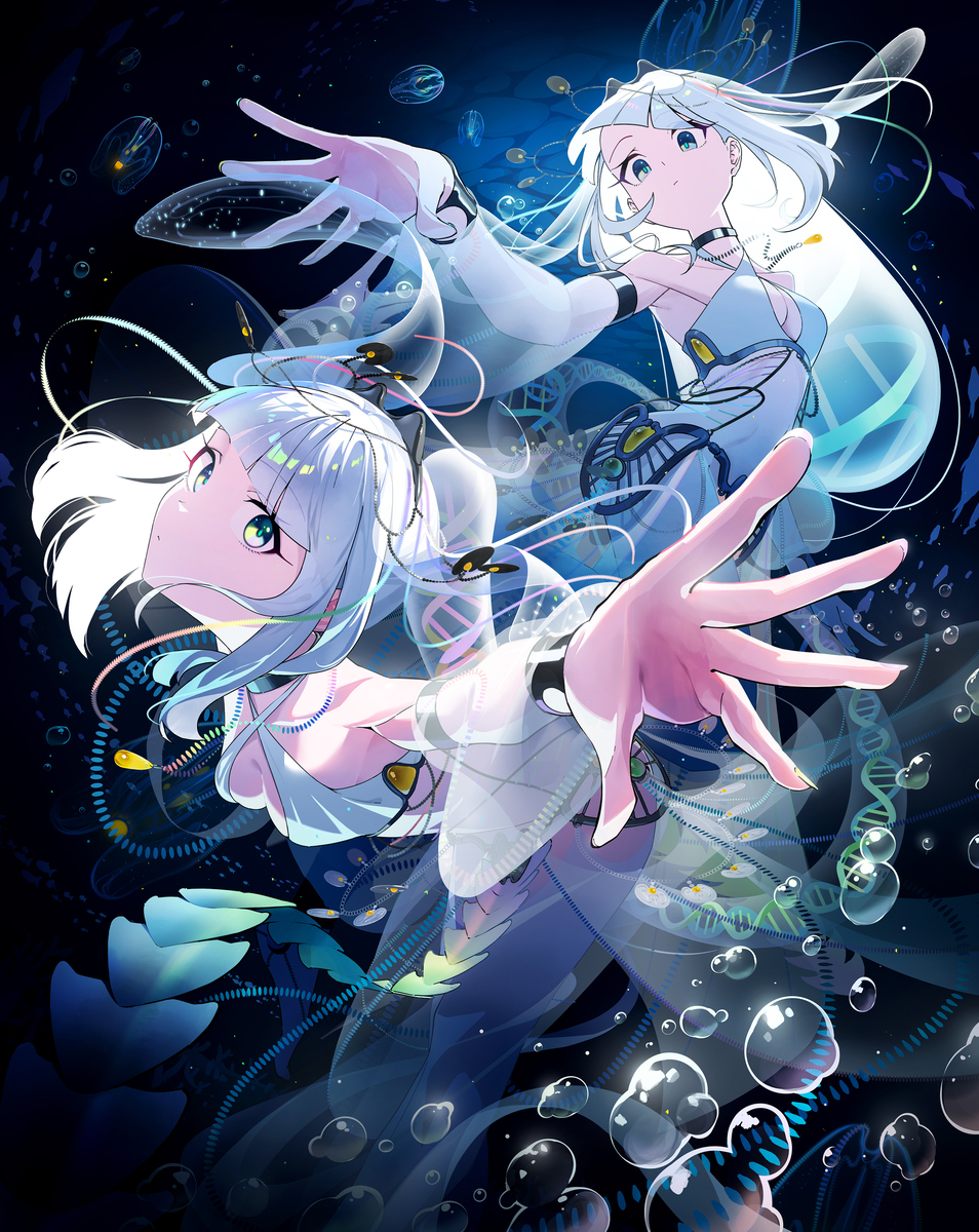 [公募展] OC 櫛クラゲの双子踊り子