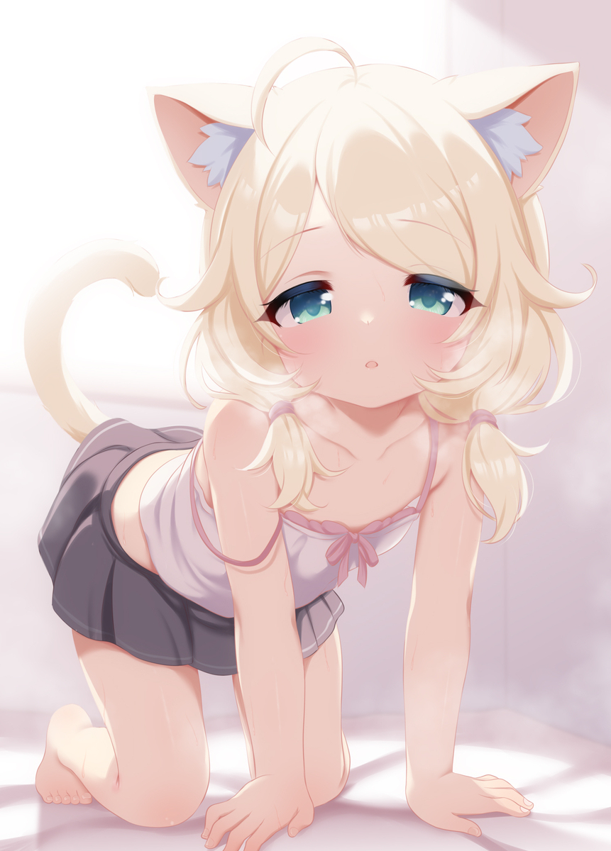 🌸 ねこずえ「…………にゃあ……」🐈