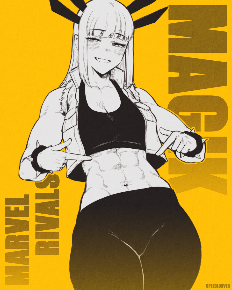 Casual Magik abs- Marvel Rivals