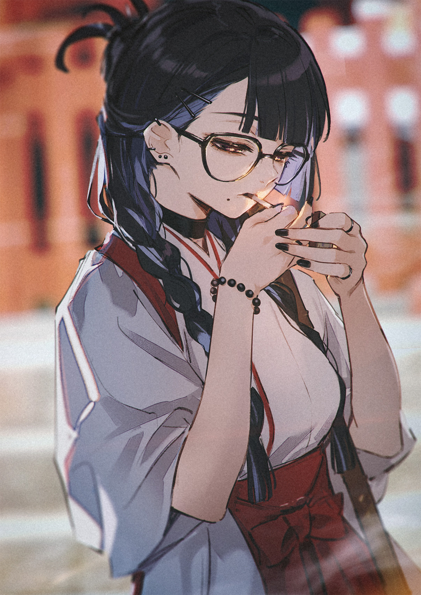 病んデレ巫女さん