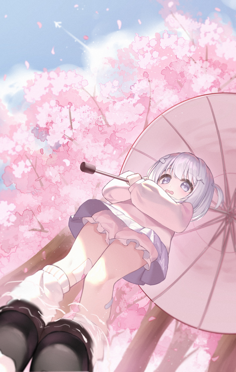 Day18桜の雨