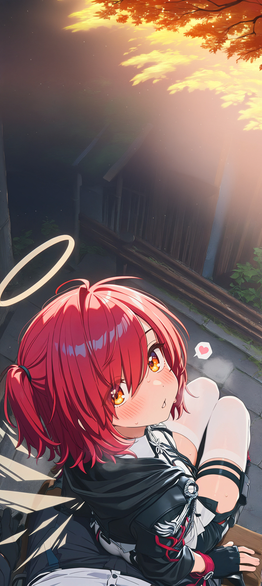 [手机壁纸]新约能天使&博士 小夜·二人