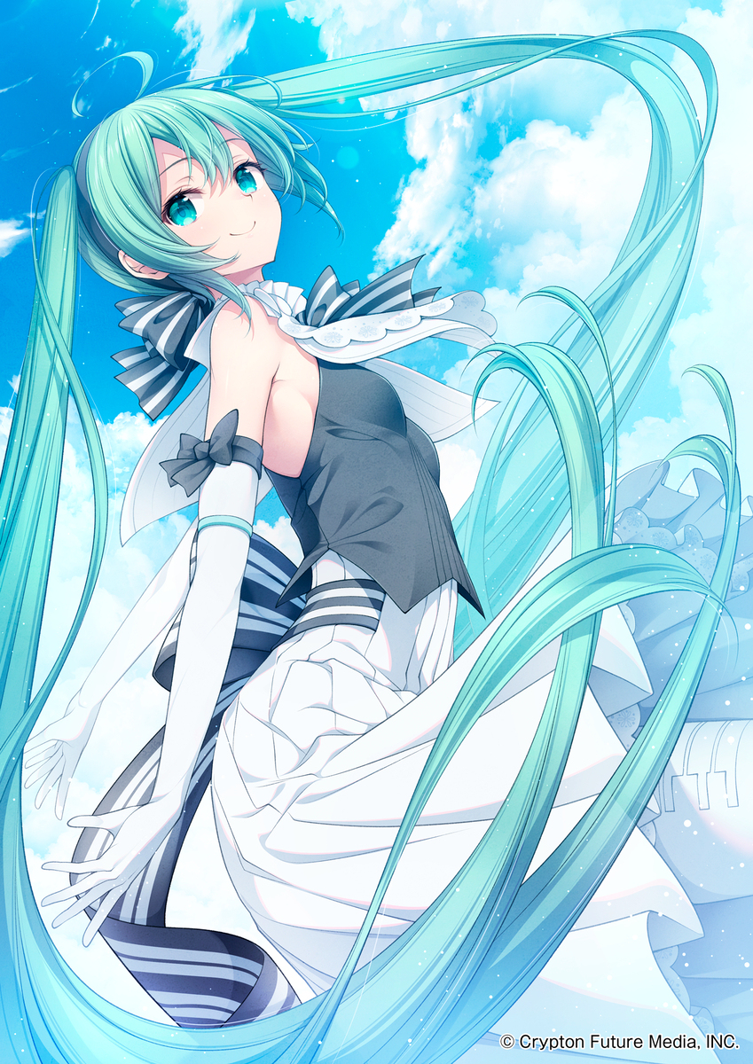 初音ミクシンフォニー2024 パンフレットイラスト