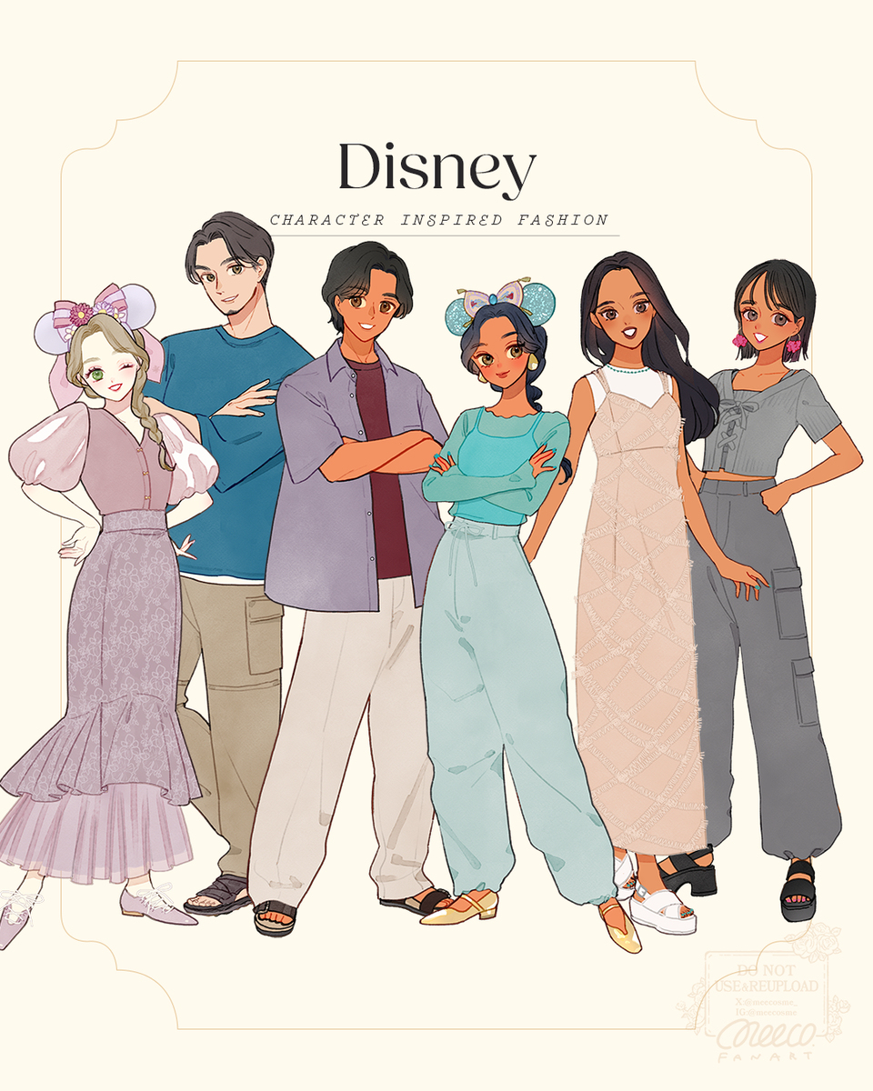 ディズニーイメージコーデまとめ