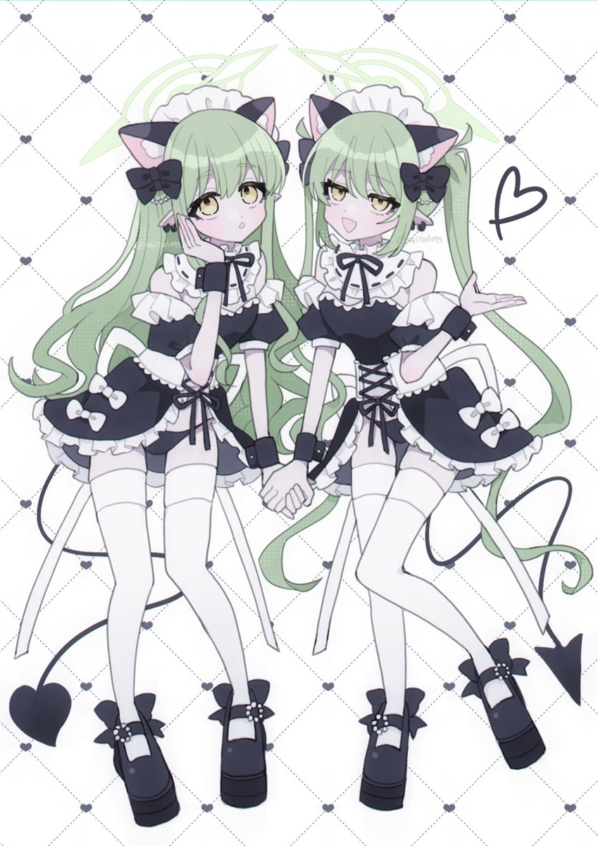 ヒカリとノゾミ🐈‍⬛🤍