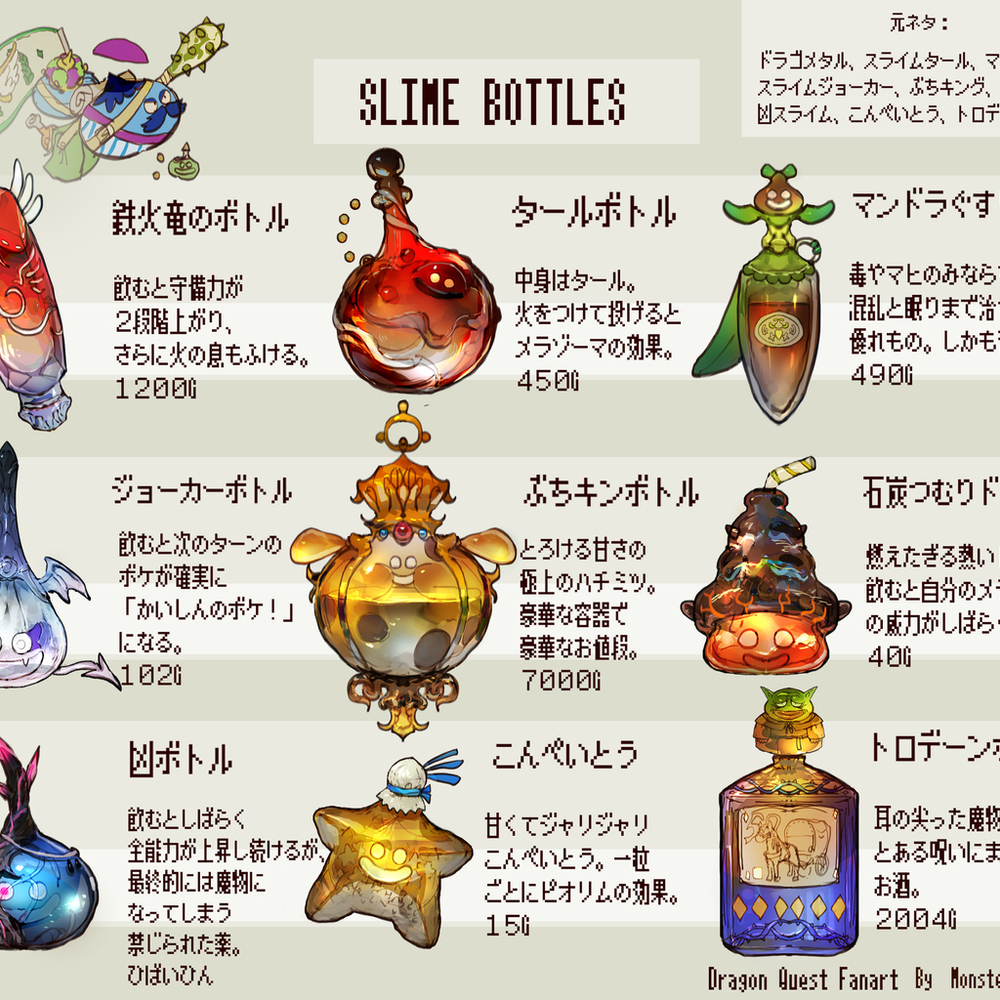 スライムのポーションボトルⅧ