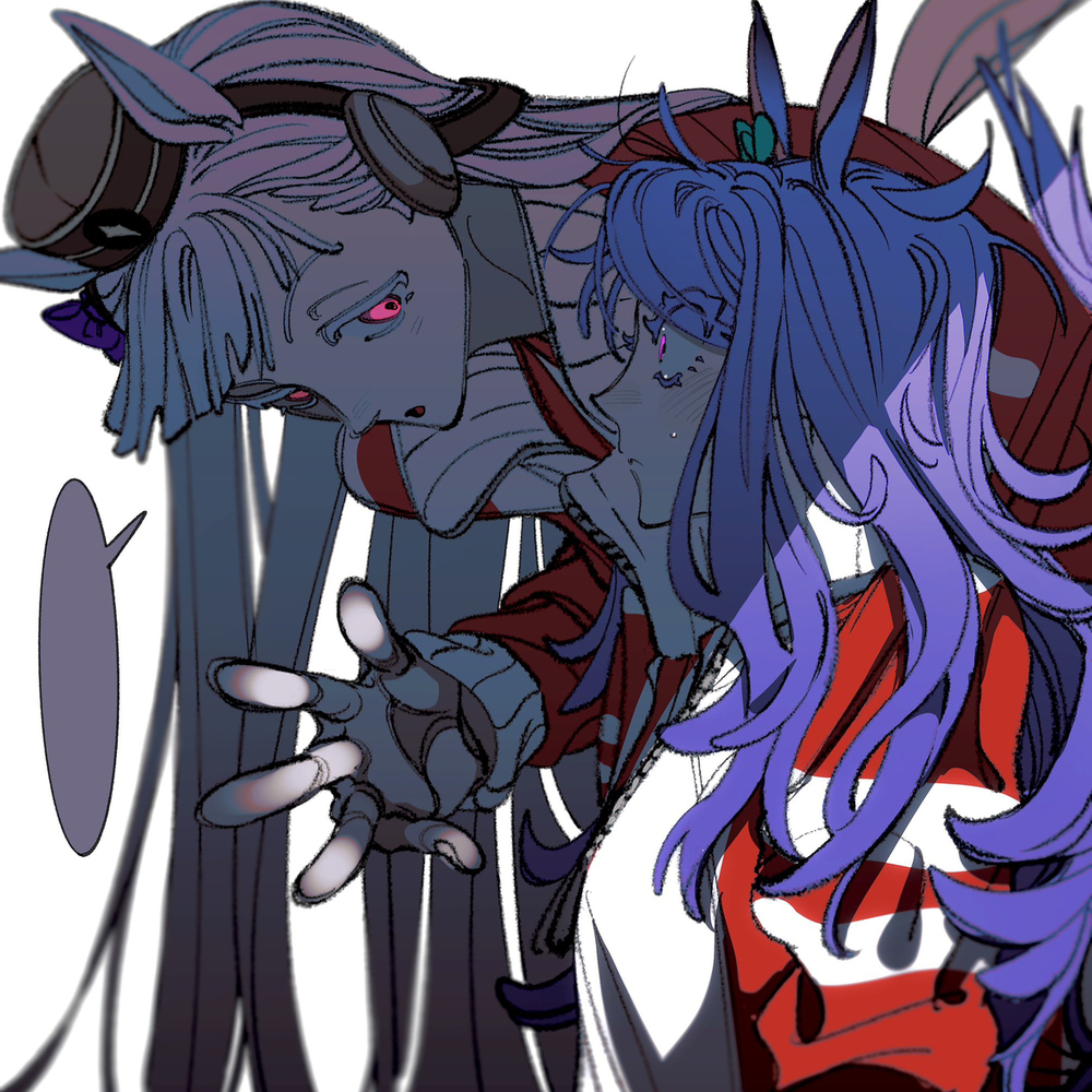 🐴①