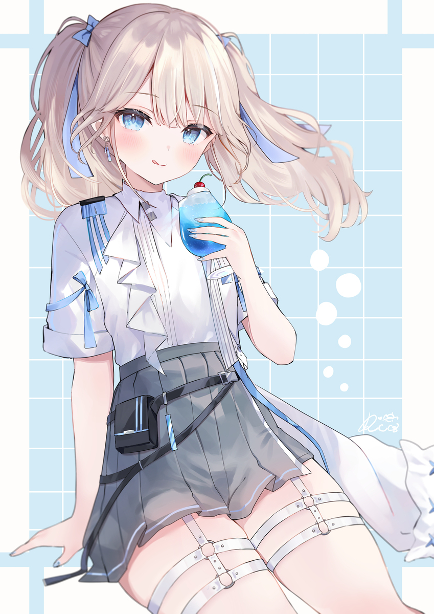 涼しく🩵