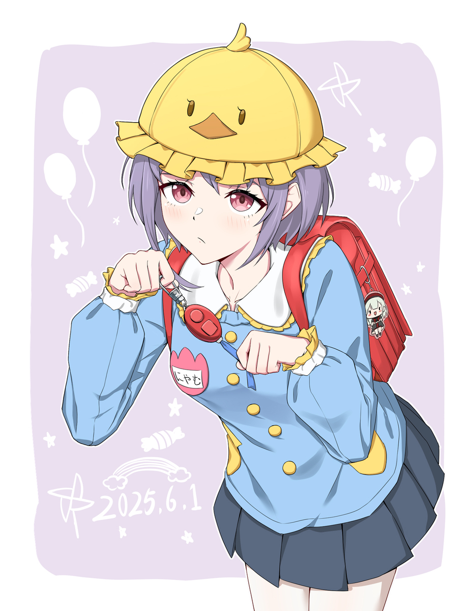 今天是喵梦生日，所以祝她儿童节快乐~