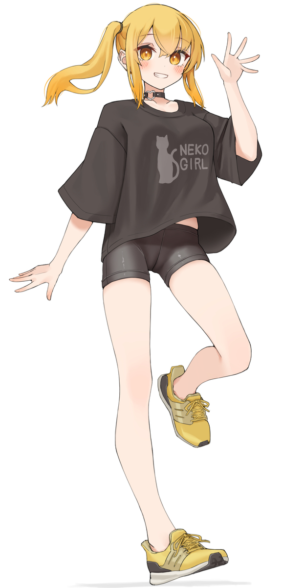 Tシャツスパッツの子