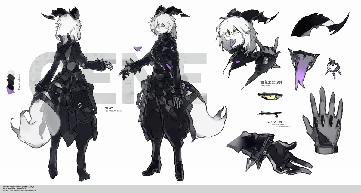「Character Design」GENE / ジン