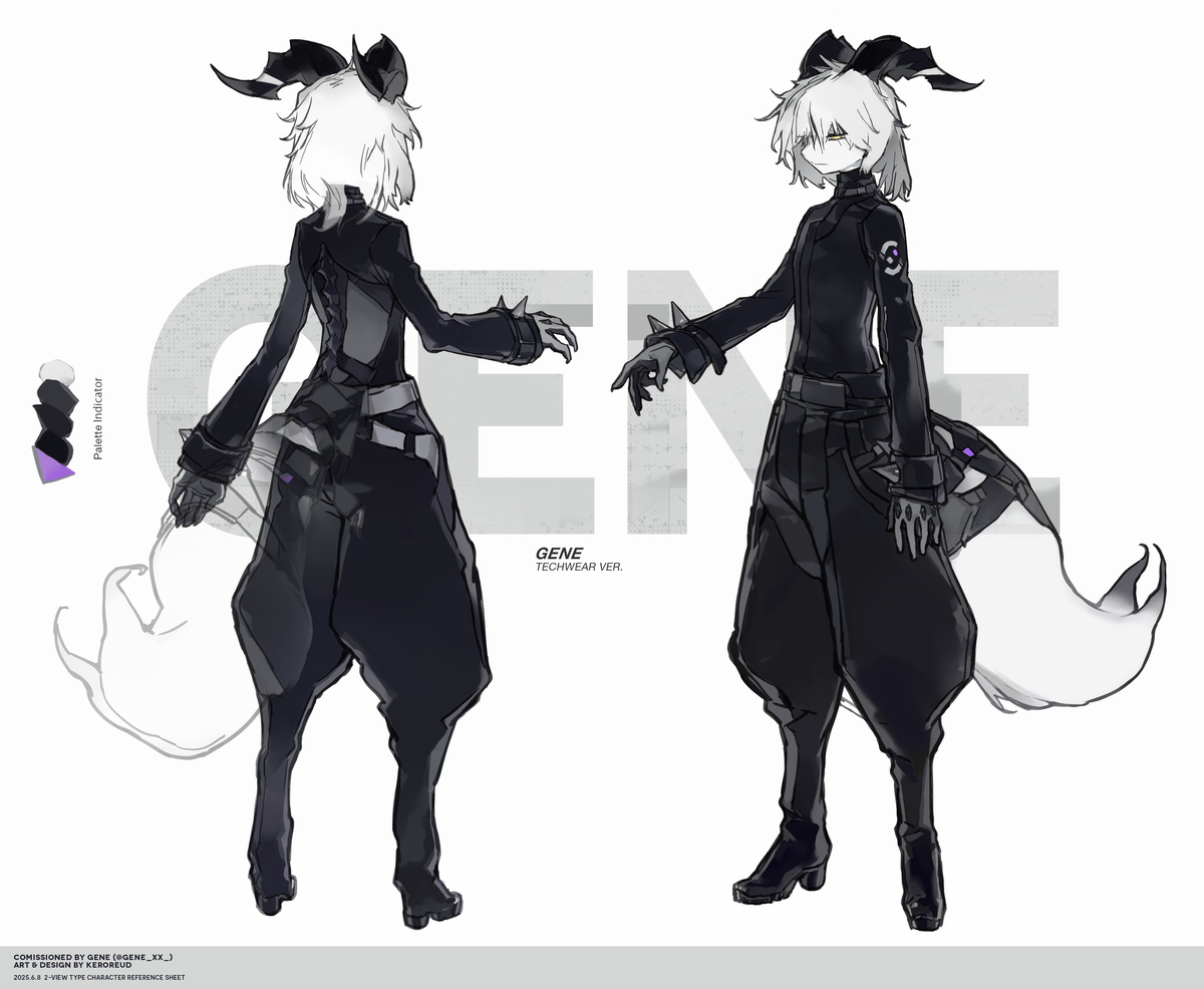 「Character Design」GENE / ジン