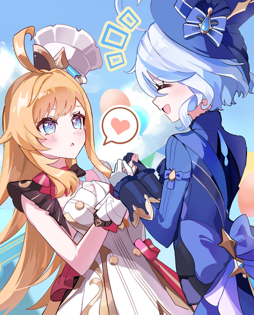 フリーナ衣装入れ替え