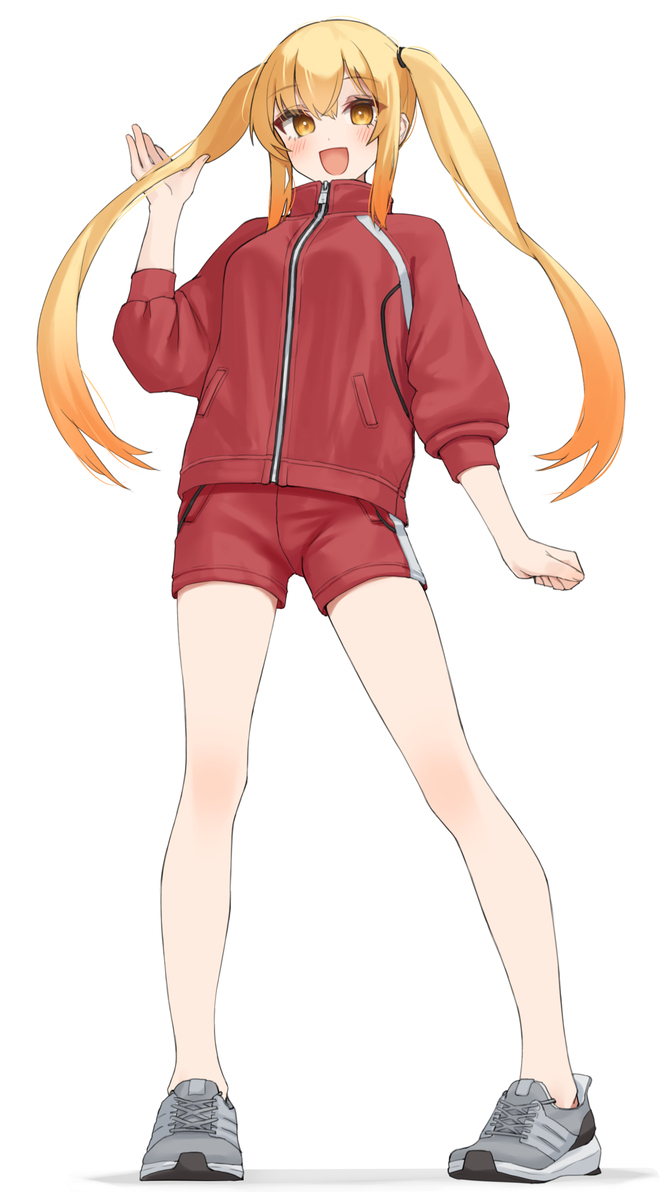 赤ジャージな子