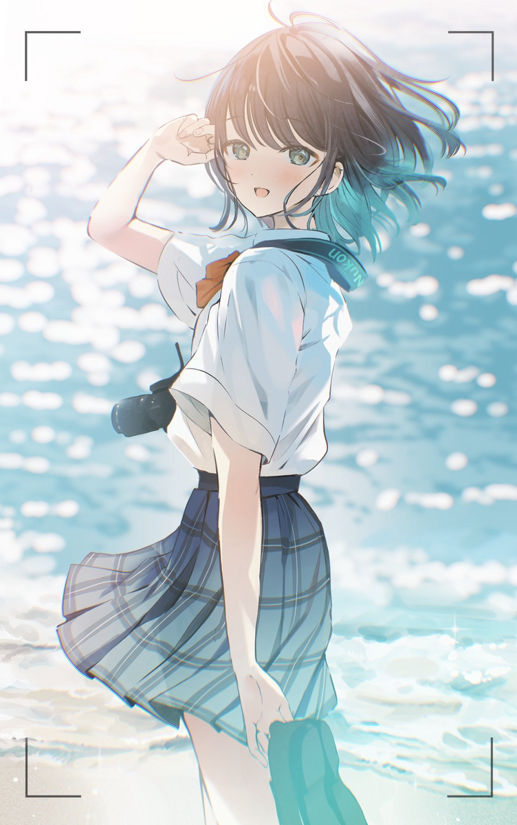 「冷たくて気持ちいい。」