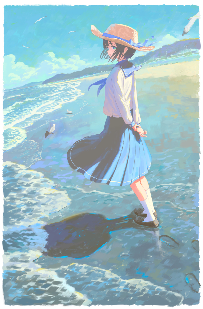 波打ち際