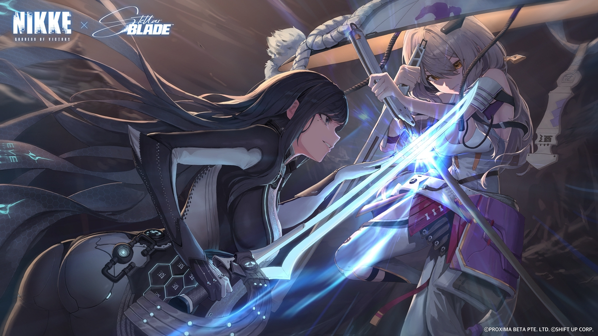 『NIKKE × Stellar Blade』 kv