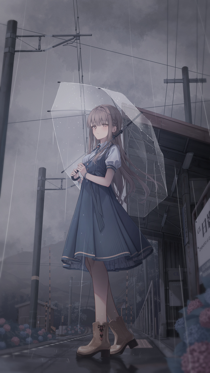 雨、想う
