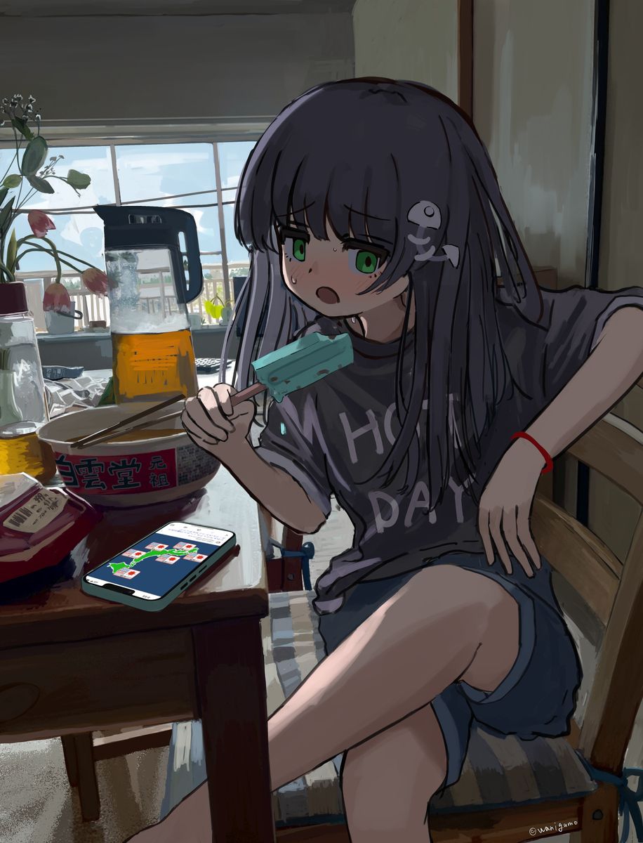 溶けるような暑さ