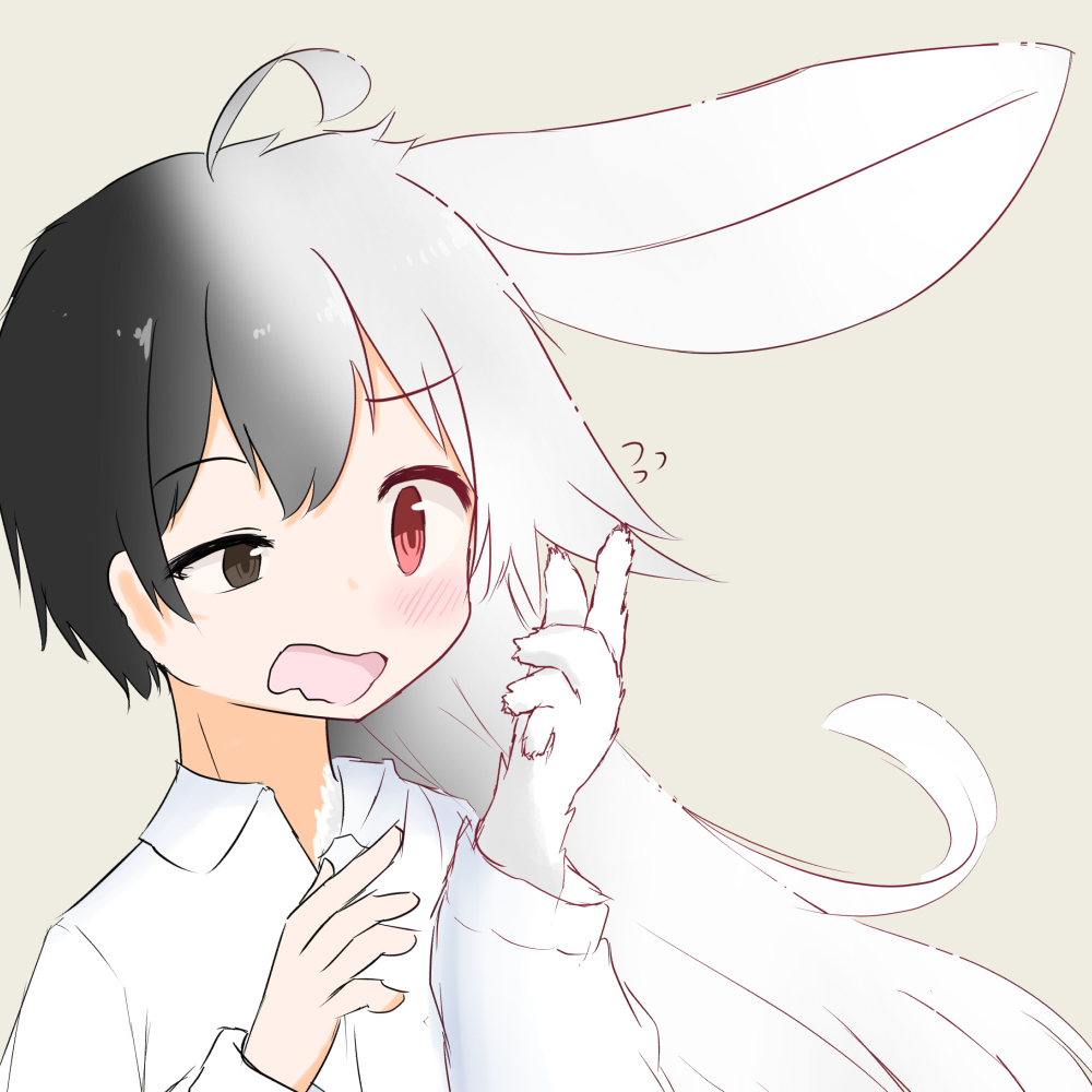 TS獣娘化変化途中