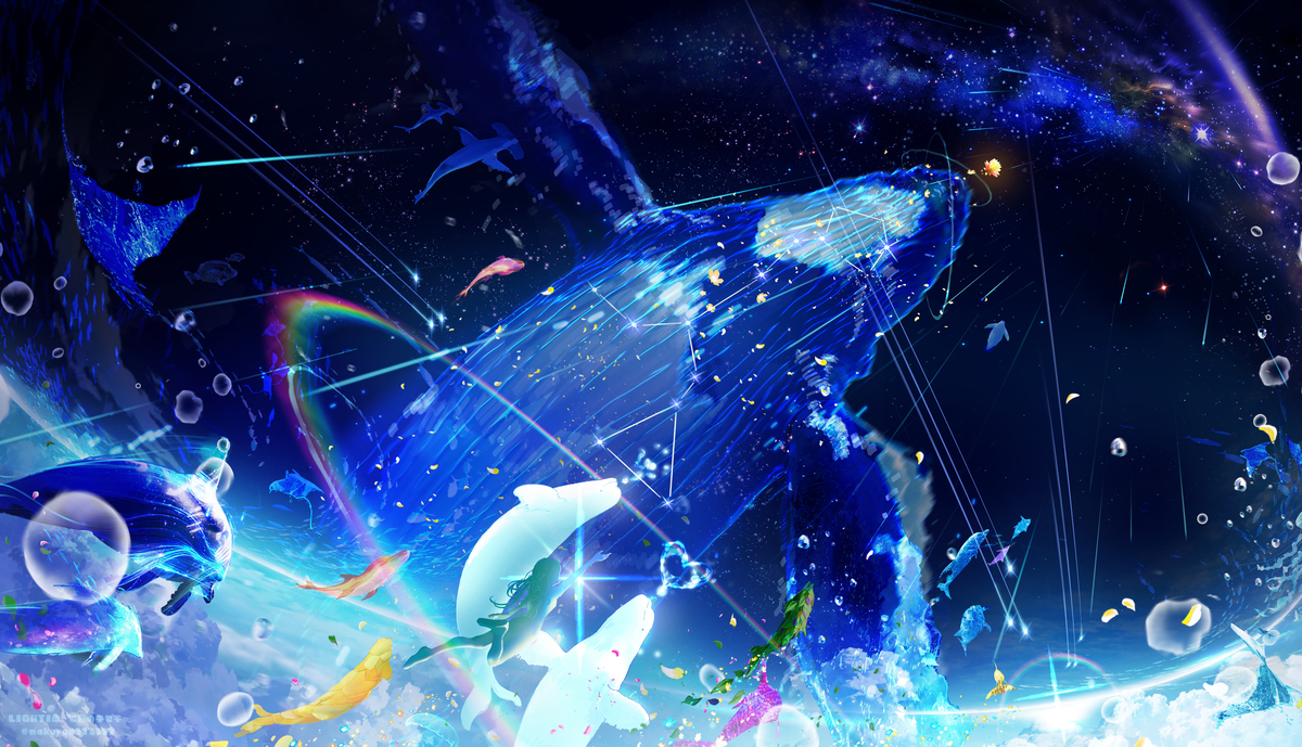 時を超えて希望の色を繋ぐ物語 🐬