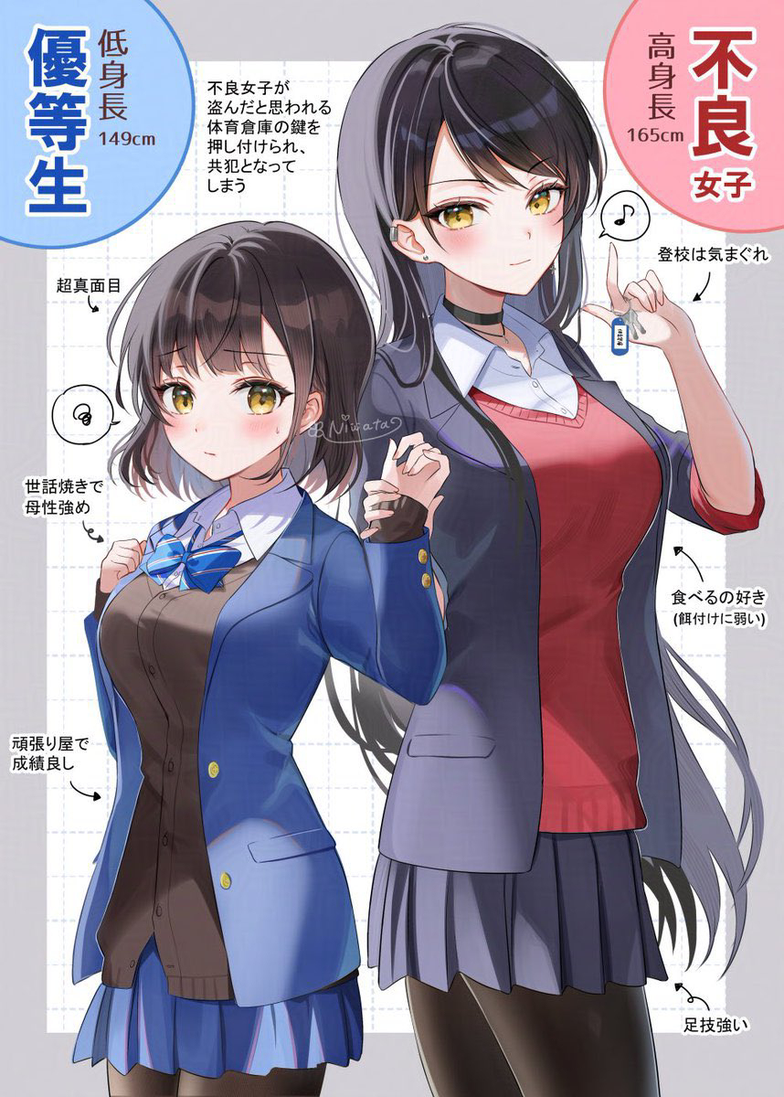 優等生と不良