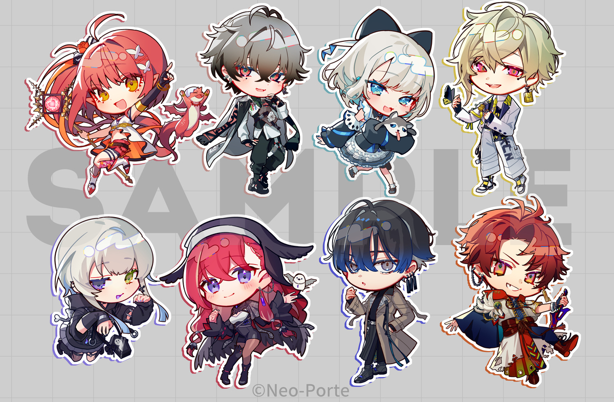 Neo-Porteミニキャライラスト