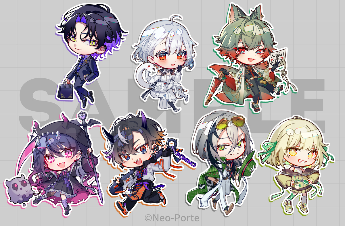 Neo-Porteミニキャライラスト
