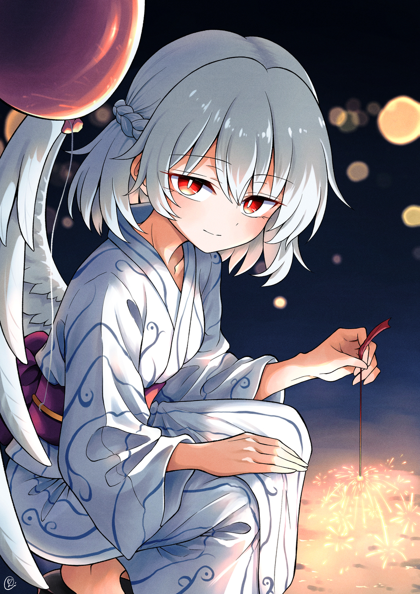 サグメと線香花火
