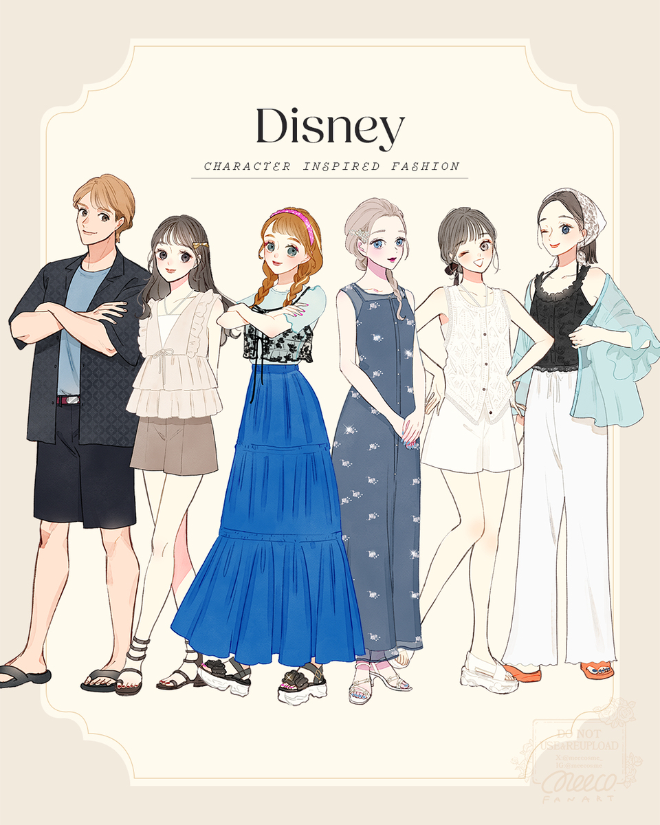 ディズニーイメージコーデまとめ