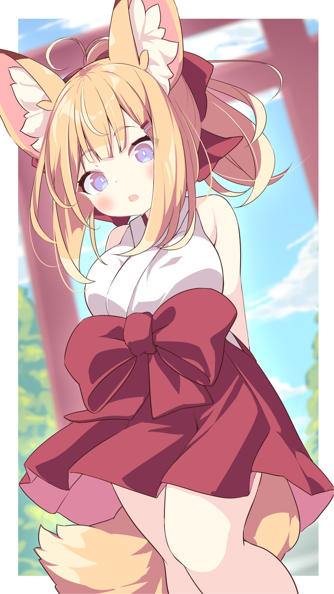 きつね巫女
