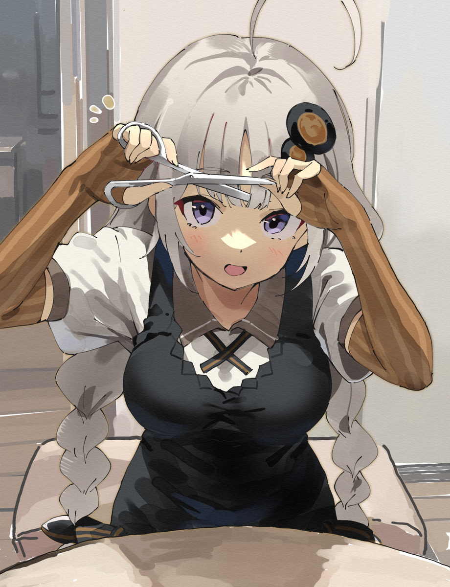 前髪カットあかりさん
